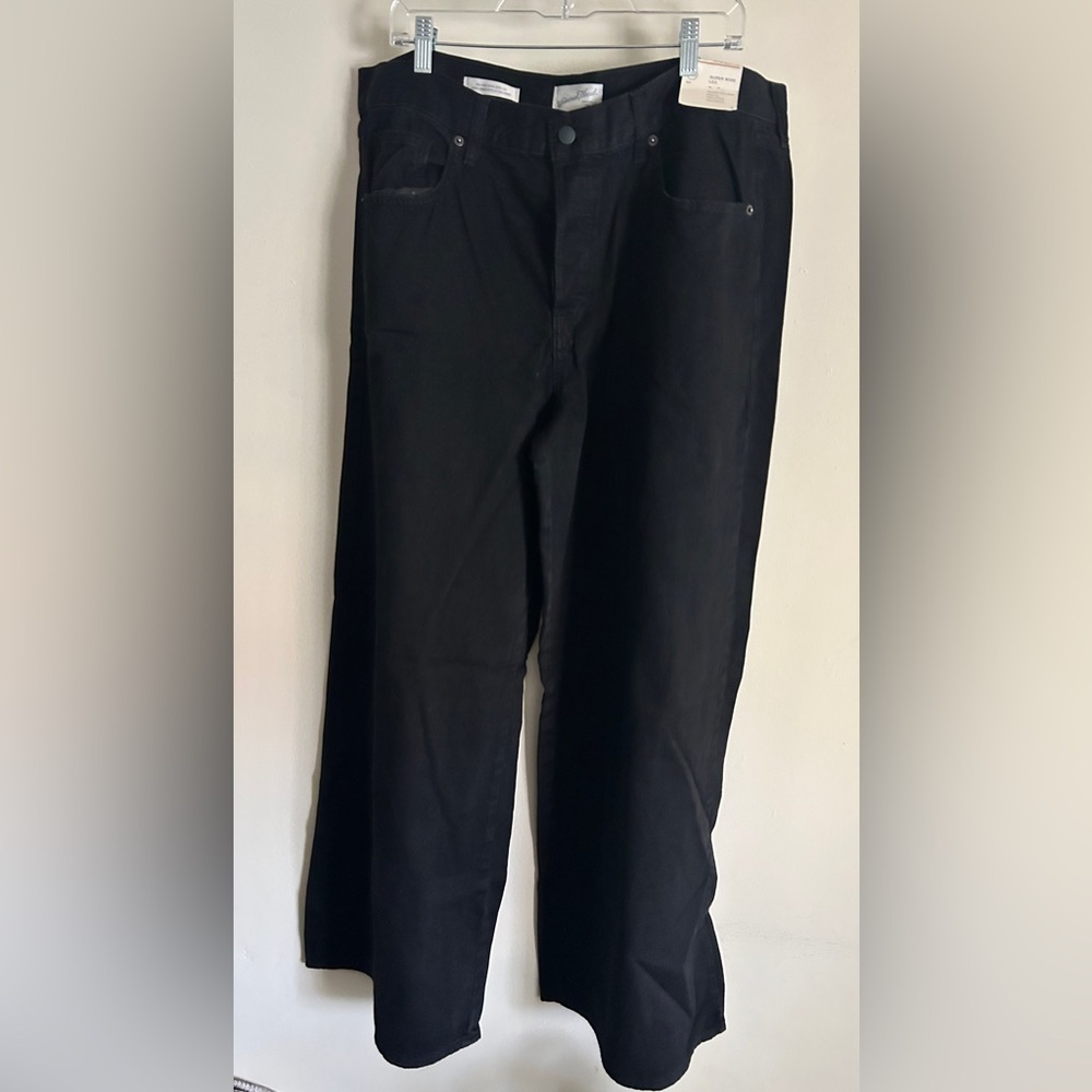 Universal Thread Women's Mid-Rise Super Wide Leg Jeans Size 14